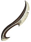 Couteau de lancer - Elfe noir arme de GN